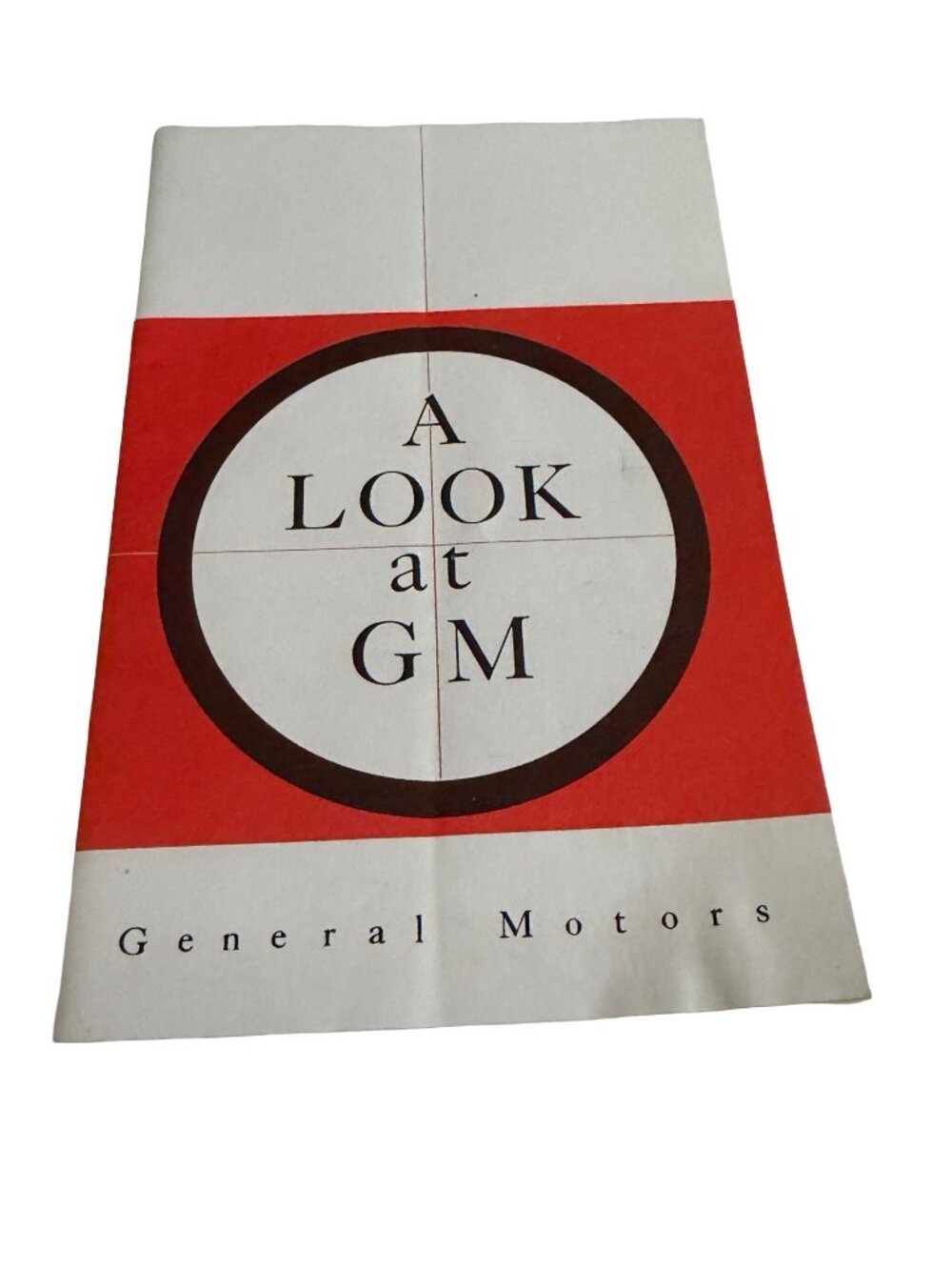 Vintage 1959 General Motors A Look at GM Employee Booklet GM Automotive Ephemera